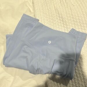 Lululemon align leggings light blue